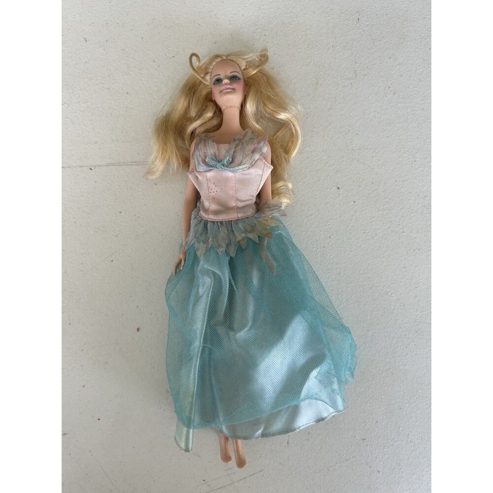 2003 Barbie Swan Lake Odette Doll Original Dress TLC Stained Incomplete Mattel